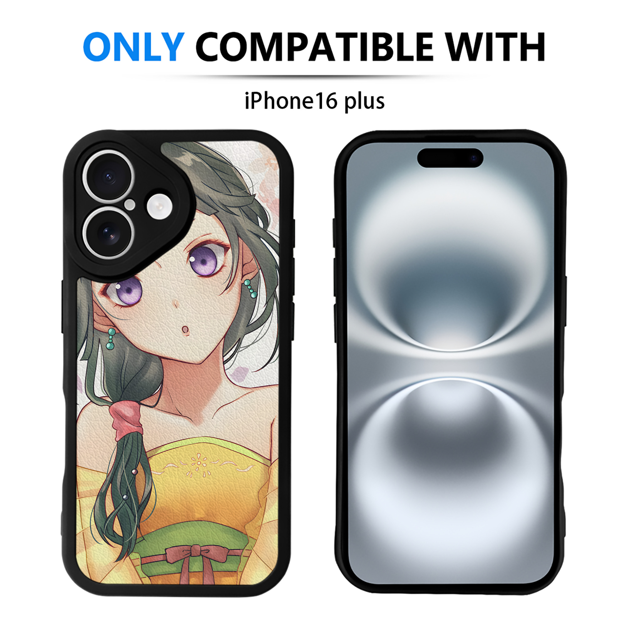 （画像用） 薬屋のひとりごと The Apothecary Diaries 【iPhone 16シリーズ対応】シリコンスマホケース（レザー調） 材質：シリコン